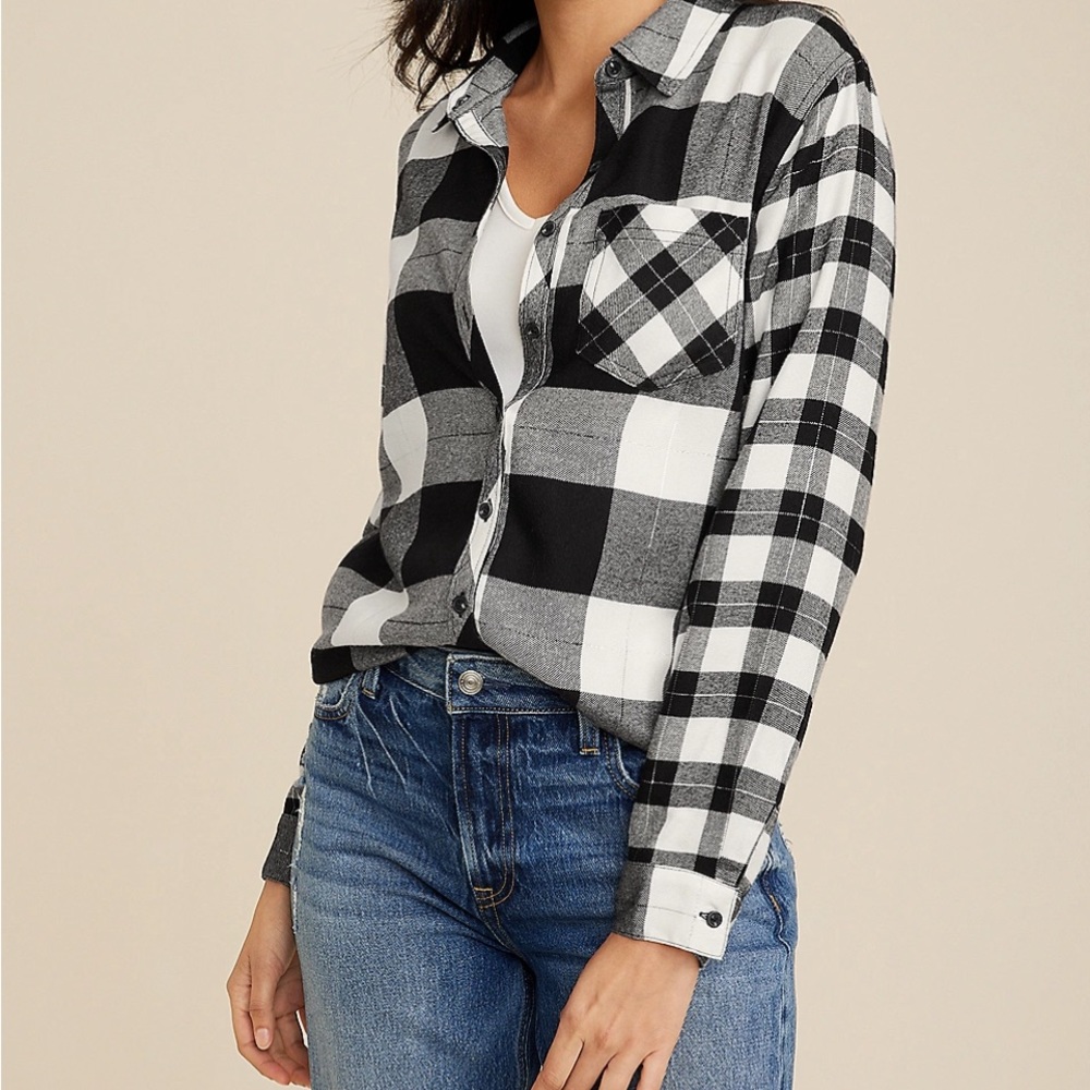 Cabin Plaid Button Up Shirt